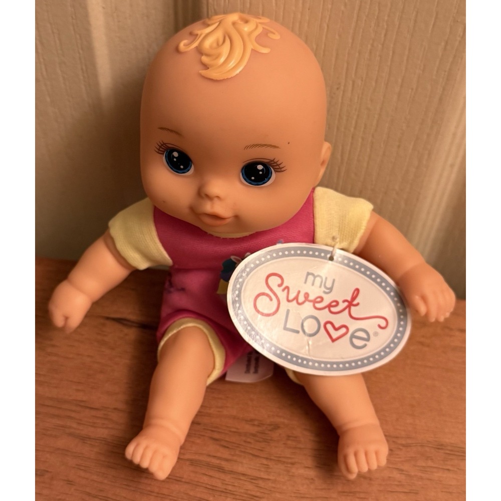 Cititoy My Sweet Love Blonde Baby Doll 8"  Pink Unicorn Outfit Walmart NWT